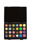 PXP schmink case starterset compleet 24 x 10 gram face paint - thumbnail
