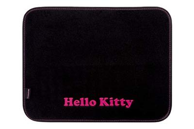 Vloermattenset voor auto Hello Kitty Zwart Roze (4 pcs)