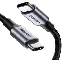 USB-C-kabel - UGREEN - Versterkte Type-C naar C-kabel - 1 m - 100W - Zwart - thumbnail