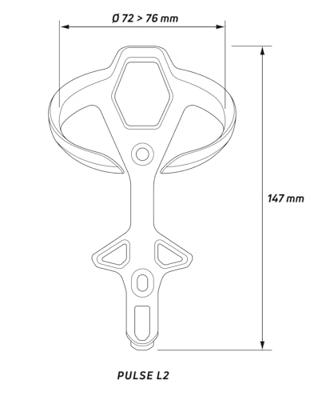 Zefal Bidonhouder pulse l2