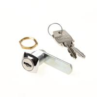 Hevelslot 20mm met moer en sluitlip - thumbnail