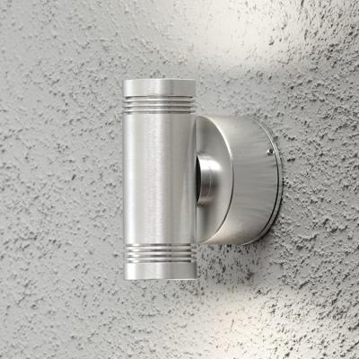 KonstSmide Led wandspotMonza 2x1w - 3000K 12,5cm metaalgrijs - 7929-310