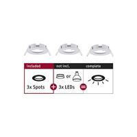Paulmann 92480 EBL Choose Inbouwring Set van 3 stuks 10 W Wit (mat) - thumbnail