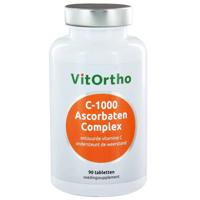 VitOrtho C-1000 Ascorbaten Complex Tabletten 90st - thumbnail