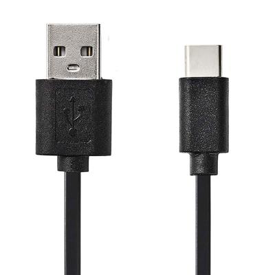 Kabel USB 2.0 | Type-C male - A male | 2,0 m | Zwart