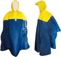 HOCK regencape "backpack" poncho "backpack" xl, marine/yellow - thumbnail