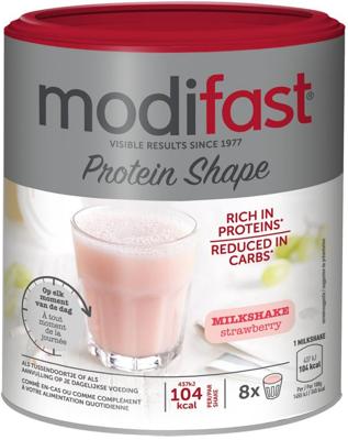 Modifast Protein Shape Milkshake Aardbei (Afslankshake) (240g)