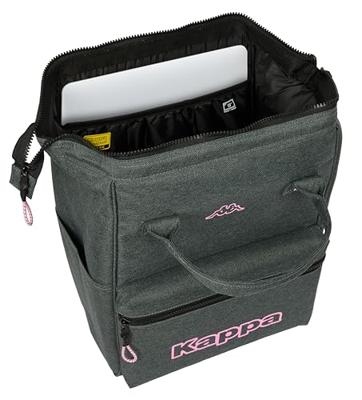 Laptoptas Kappa Silver Pink Grijs 27 x 40 x 19 cm