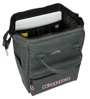 Laptoptas Kappa Silver Pink Grijs 27 x 40 x 19 cm - thumbnail