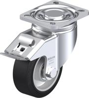 Blickle LH-ALEV 100K-1-FI Zwenkwiel met rem Wieldiameter: 100 mm Draagvermogen (max.): 200 kg 1 stuk(s) - thumbnail