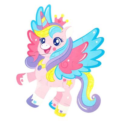 Toi-Toys Little stars foam vloerpuzzel eenhoorn, 36st.