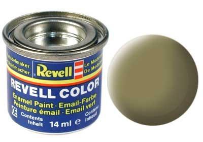 Revell Enamel NR.42 Geel-Olijf Groen Mat - 14ml