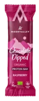 Moonvalley Organic Protein Bar Chocolate-Dipped Raspberry - thumbnail