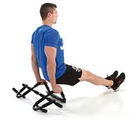 Sveltus optrekstang zwart 103 cm - thumbnail