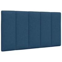 Bedframe zonder matras "Hanko" stof blauw 200x200 cm - thumbnail