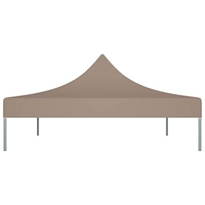 VidaXL Partytentdak 270 g/m² 4x3 m taupe