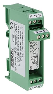 Phoenix Contact EMG 17-REL/KSR- 24/21-21-LC Relaismodule Nominale spanning: 24 V/DC, 24 V/AC Schakelstroom (max.): 5 A 2x wisselcontact 10 stuk(s)