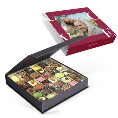 Luxe bonbon giftbox bedrukken - Valentijn (36 stuks) Luxe bonbon giftbox bedrukken - Valentijn (36 stuks)