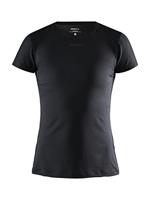 Craft 1908767 Adv Essence Ss Slim Tee Wmn - Black - XS - thumbnail