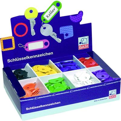 Basi 8540-9000 Sleutelclip 8-kleurig 200 stuk(s) Basi 8540-9000 Sleutelclip 8-kleurig 200 stuk(s)