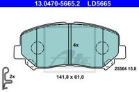 Remblokkenset, schijfrem 13047056652 - thumbnail