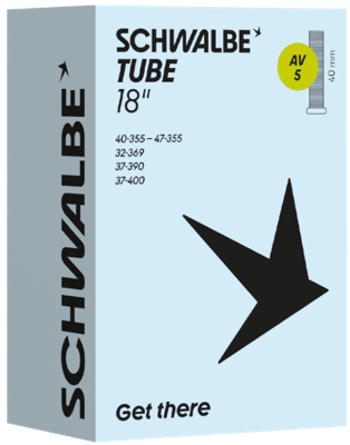 SCHWALBE tube #5 32/47-355/400 av40