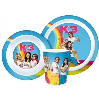 Studio 100 MEK3N0001030 peuterbestek Peuter bestekset Blauw, Wit Melamine Studio 100 MEK3N0001030 peuterbestek Peuter bestekset Blauw, Wit Melamine