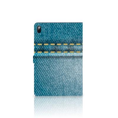 Samsung Galaxy Tab S7 FE | S7+ | S8+ Tablet Hoes met standaard Jeans
