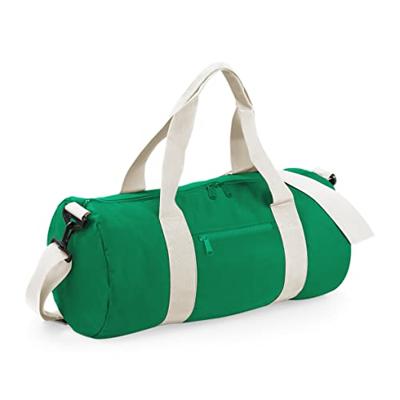 Atlantis BG140 Original Barrel Bag - Kelly-Green/Off-White - 50 x 25 x 25 cm