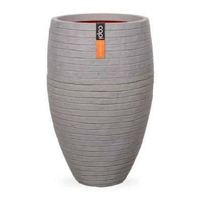 Capi Nature Row NL vase luxe 56x86cm bloempot grijs