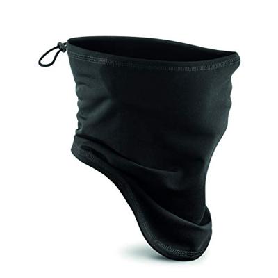 Beechfield CB320b Junior Softshell Sports Tech Neck Warmer - Black - One Size