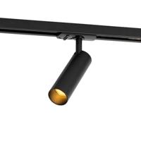 QAZQA Moderne spot zwart voor railsysteem 1-fase 35mm - Iconic Jeana - thumbnail