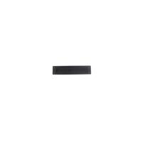 Intersteel Tochtwering rechthoek 340x76mm - mat zwart - thumbnail