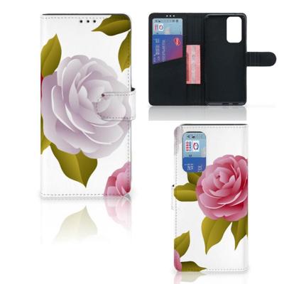 OnePlus 9 Pro Hoesje Roses | Portemonnee hoesje