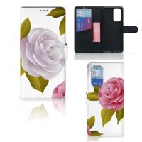 OnePlus 9 Pro Hoesje Roses | Portemonnee hoesje - thumbnail