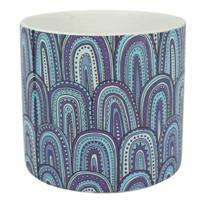 Bloempot Blue keramiek 13,5 cm | 6 stuks - thumbnail