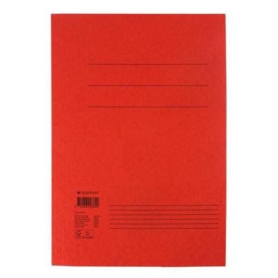 Dossiermap quantore fo 300gr rood | 50 stuks