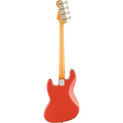 Fender Vintera II 60s Jazz Bass RW Fiesta Red elektrische basgitaar met deluxe gigbag