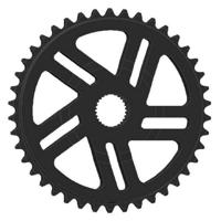 Esjot tandwiel Bosch Gen. 4 NW 34T CL50 DM 3mm zwart - thumbnail