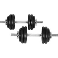 Gyronetics Dumbellset 30 kg Gietijzer (25 mm) - thumbnail