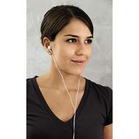 THOMSON EAR3005 W headset stereo met microfoon, siliconen, wit - thumbnail