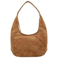 Hide & stitches brazos suède schoudertas-Camel - thumbnail