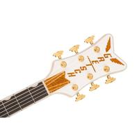 Gretsch Professional Collection Falcon Hollow Body EB White met Gretsch G6242L Deluxe Hardshell Case - thumbnail