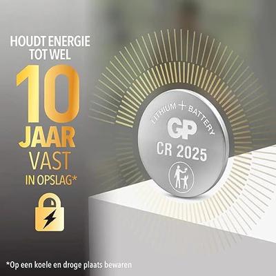 GP Knoopcel Batterij CR2025 - 3v - thumbnail