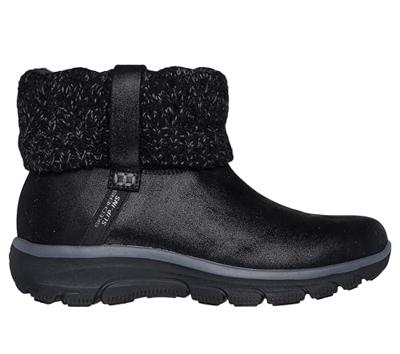 Skechers Slip-ins Relaxed Fit: Easy Going - Cozy Weather 2 168033/BLK Zwart-41 maat 41