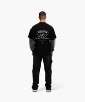 Jorcustom Race Against Nature Double Layered Longsleeve T-Shirt Heren Zwart/Donkergrijs - Maat XS - Kleur: DonkergrijsZwart | Soccerfanshop - thumbnail