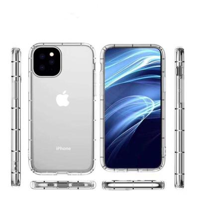 Voor iPhone 11 Pro Max vier-zijde luchtdruk drop-proof dikke transparante TPU telefoon geval (transparant) Voor iPhone 11 Pro Max vier-zijde luchtdruk drop-proof dikke transparante TPU telefoon geval (transparant)