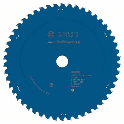 Bosch Accessories Expert for Stainless Steel 2608644286 Cirkelzaagblad 255 x 25.4 x 2.2 mm Aantal tanden: 50 1 stuk(s)