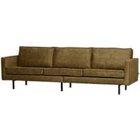 WOOOD Rodeo 3-zits bank velvet Mosterd - thumbnail