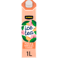 Jumbo Ice Tea Peach & Hibiscus Flavour 1 L - thumbnail